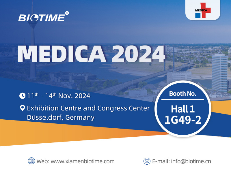 Meet Biotime at MEDICA German 2024