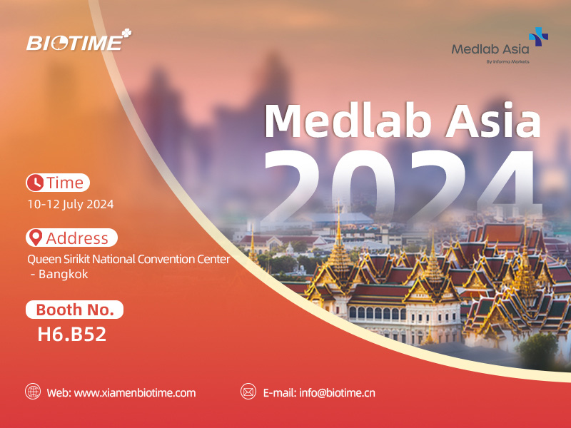 Meet Biotime at Medlab Asia 2024