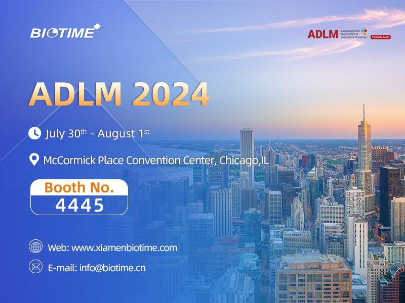 Join Biotime at ADLM 2024 