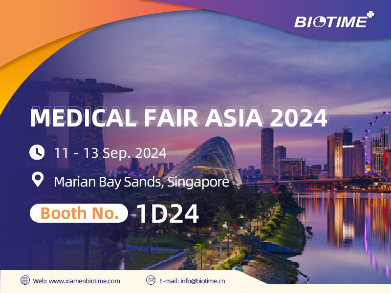 Biotime to Showcase Innovations at Medical Fair Asia 2024