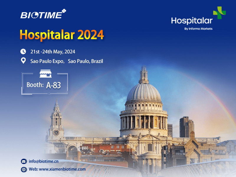  Join Biotime at HOSPITALAR 2024! 